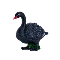 
              Black Swan Toy Realistic Water Bird Model
            