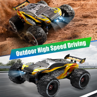 
              High Speed 50+kmh RC Car, RC Monster Truck, Racing Hobby Car, 4WD All Terrain Off-Road Remote Control Car, 2.4Ghz RC Crawler, 2 Battery, Kids Adults Gifts
            