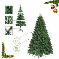 5FT GREEN ARTIFICIAL Christmas Tree Colorado 150cm