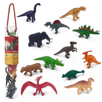 
              Dinosaur Mini Worlds Playset 12pc Prehistoric Figures
            