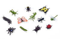 
              Insects and Spiders Mini Worlds Playset 12pc Bug Figures
            