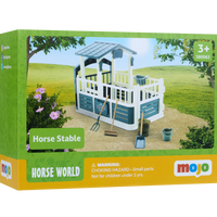 Horse Stable Playset Equestrian Toy Set