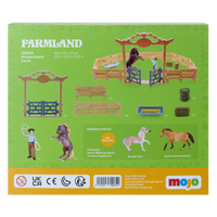 Western Ranch Corral Playset with Horse & Cowboy Farm Playset