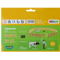 Western Ranch Cattle Pen Playset Farmyard Set