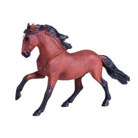 Lusitano Bay Horse Toy Realistic Equestrian Model