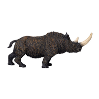 
              Woolly Rhino Toy Realistic Ice Age Animal Figurine
            