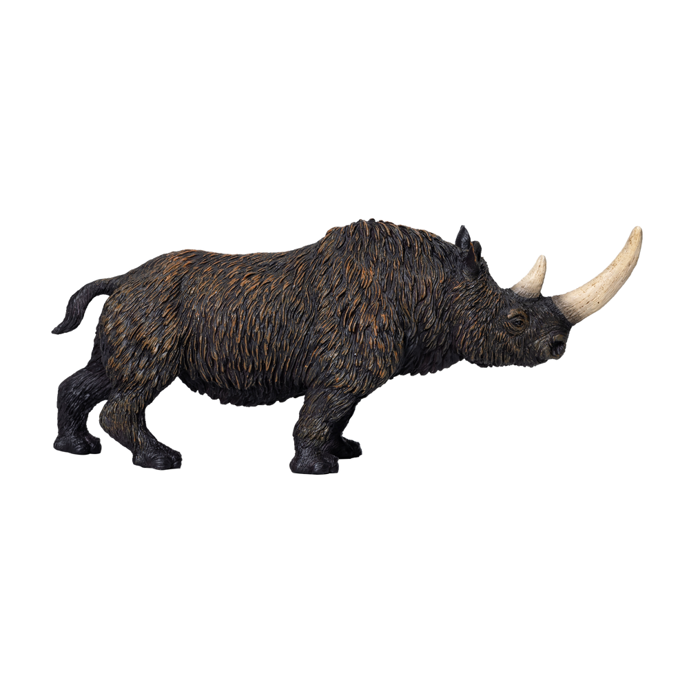 Woolly Rhino Toy Realistic Ice Age Animal Figurine