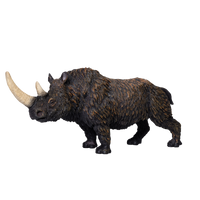 
              Woolly Rhino Toy Realistic Ice Age Animal Figurine
            