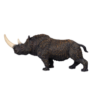 
              Woolly Rhino Toy Realistic Ice Age Animal Figurine
            