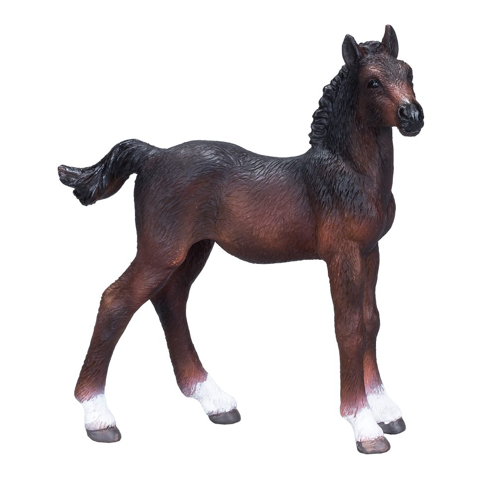 Hanoverian Foal Bay Toy Realistic Equestrian Figurine