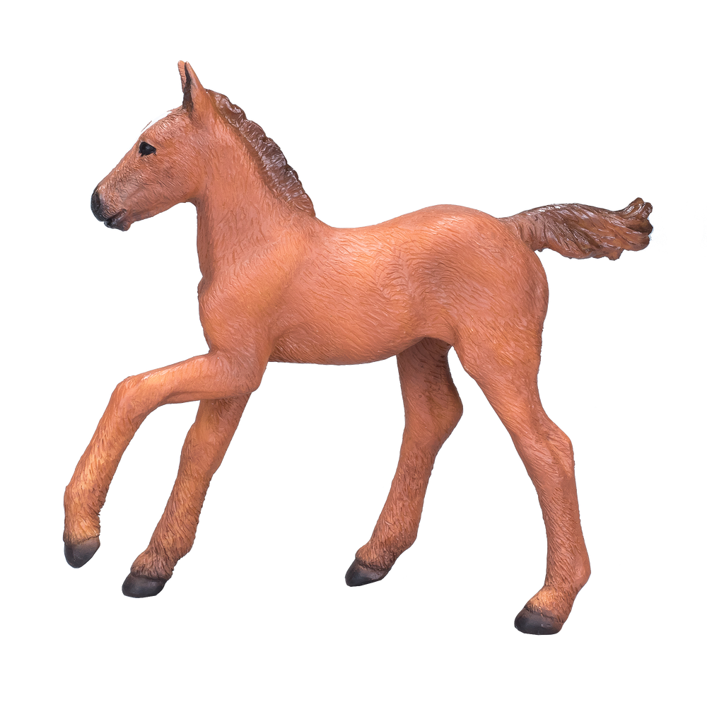 Arabian Foal Chestnut Toy Realistic Horse Figurine