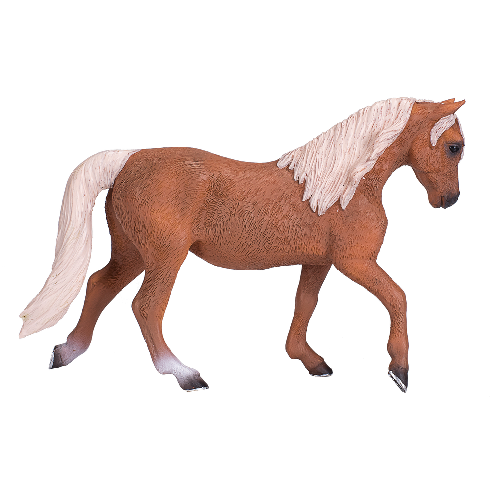 Morgan Stallion Palomino Toy Realistic Horse Figurine