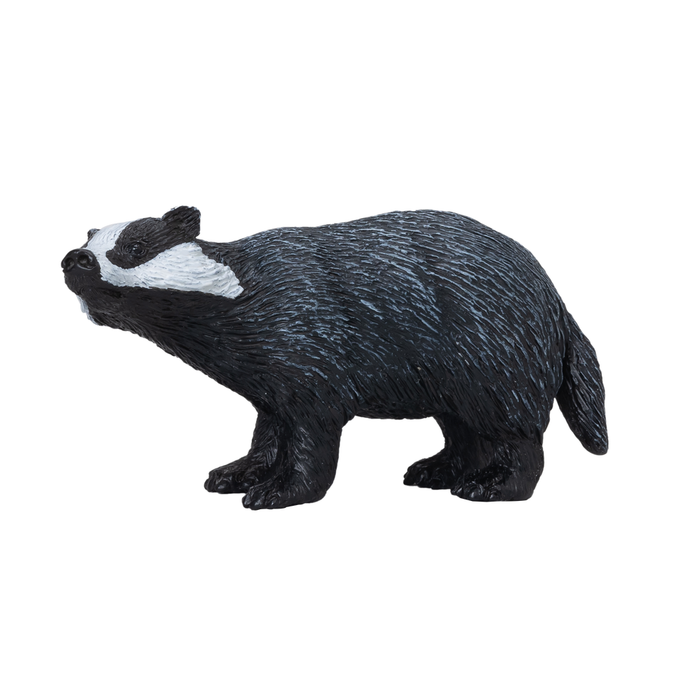 Badger Toy Realistic Woodland Animal Figurine