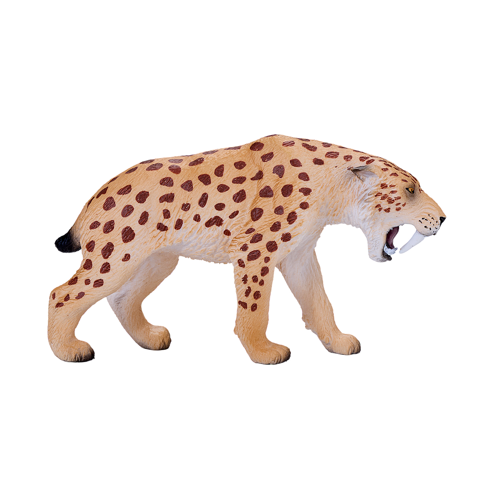 Smilodon Toy Realistic Prehistoric Saber-Tooth Cat Figure