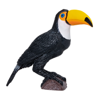 
              Toucan Bird Toy Realistic Exotic Wildlife Figurine
            