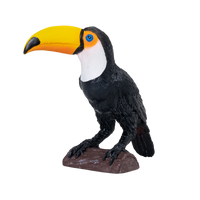 
              Toucan Bird Toy Realistic Exotic Wildlife Figurine
            