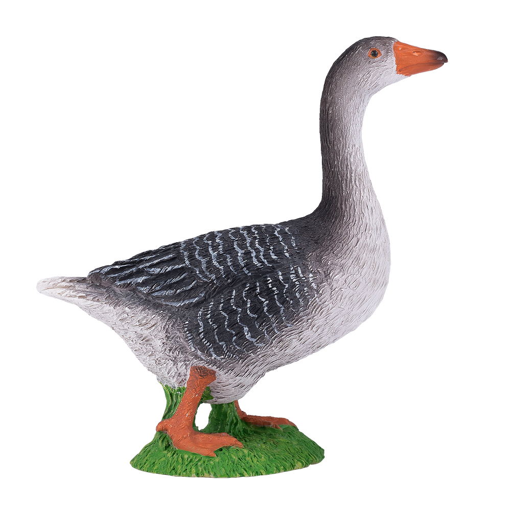 Goose Toy Realistic Farmyard Bird Figurine