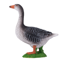 
              Goose Toy Realistic Farmyard Bird Figurine
            