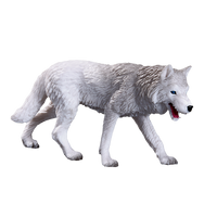 
              Arctic Wolf Toy Realistic Wildlife Animal Figure
            