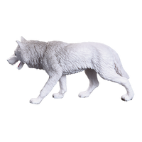 
              Arctic Wolf Toy Realistic Wildlife Animal Figure
            