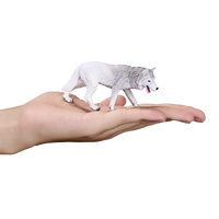 
              Arctic Wolf Toy Realistic Wildlife Animal Figure
            