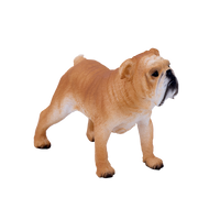 
              English Bulldog Toy Realistic Pet Figurine
            