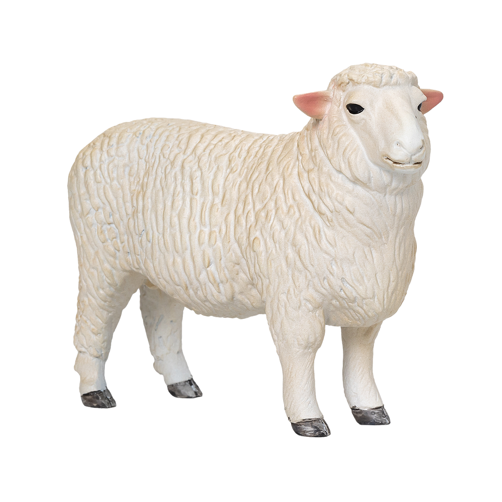 Romney Sheep Ram Toy Realistic Farm Animal Figurine