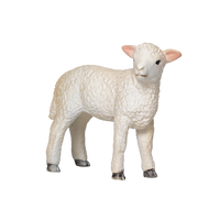 
              Romney Sheep Lamb Standing Farm Animal Figurine
            