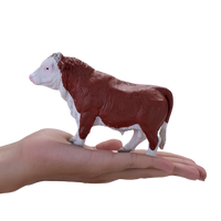 
              Hereford Bull Toy Farm Animal Figurine
            