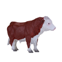 
              Hereford Bull Toy Farm Animal Figurine
            