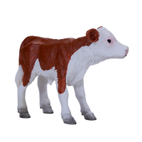 
              Hereford Calf Toy Farm Animal Figurine
            