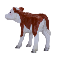 
              Hereford Calf Toy Farm Animal Figurine
            