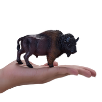 
              American Bison Buffalo Toy Realistic Wildlife Figurine
            