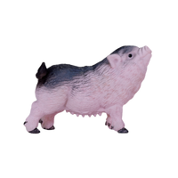 Pot-Bellied Piglet Toy Realistic Farm Animal Model