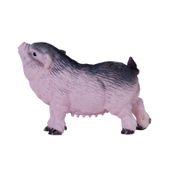 
              Pot-Bellied Piglet Toy Realistic Farm Animal Model
            