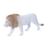 
              White Lion Toy Realistic Big Cat Figurine
            