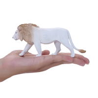 
              White Lion Toy Realistic Big Cat Figurine
            