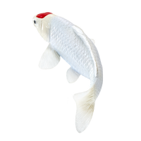
              Koi Carp Tancho Toy Realistic Fish Figurine
            