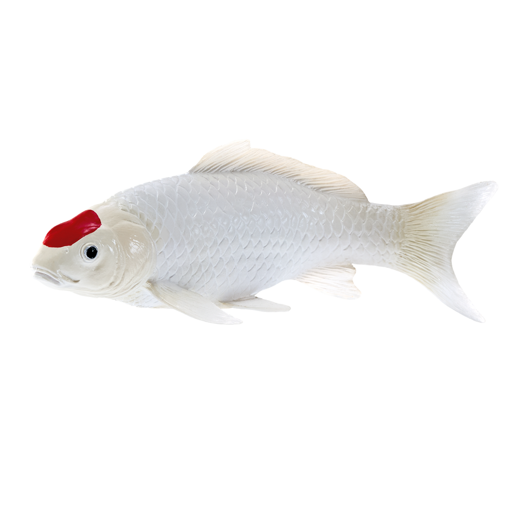 Koi Carp Tancho Toy Realistic Fish Figurine