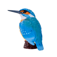 Kingfisher Bird Toy Realistic Wildlife Figurine