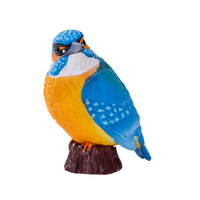 Kingfisher Bird Toy Realistic Wildlife Figurine