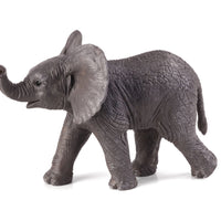 African Elephant Calf Toy Realistic Wildlife Figurine