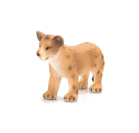 
              Lion Cub Standing Toy Realistic Big Cat Figurine
            