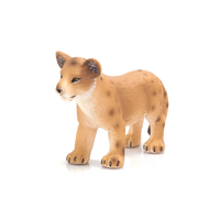 Lion Cub Standing Toy Realistic Big Cat Figurine