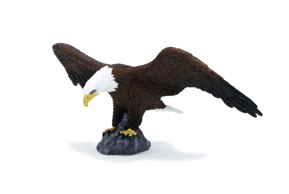 American Bald Eagle Toy Realistic Bird of Prey Model