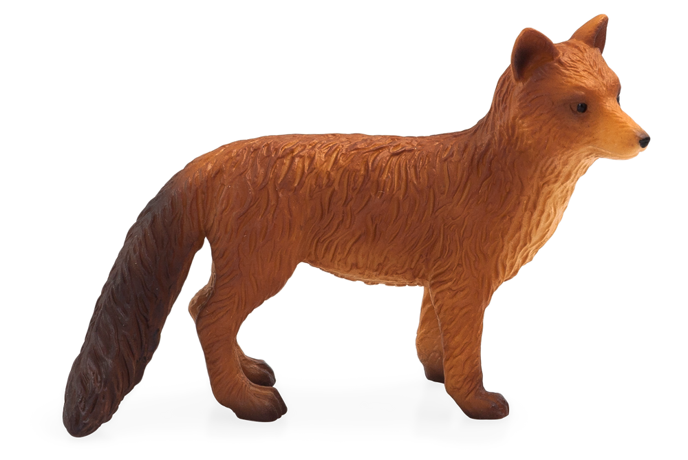 Red Fox Toy Realistic Woodland Animal Model