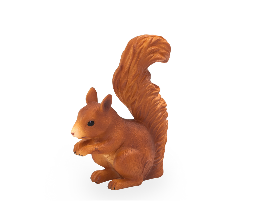 Squirrel Standing Toy Realistic Woodland Animal Model