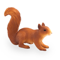 Squirrel Running Toy Realistic Woodland Animal Figure