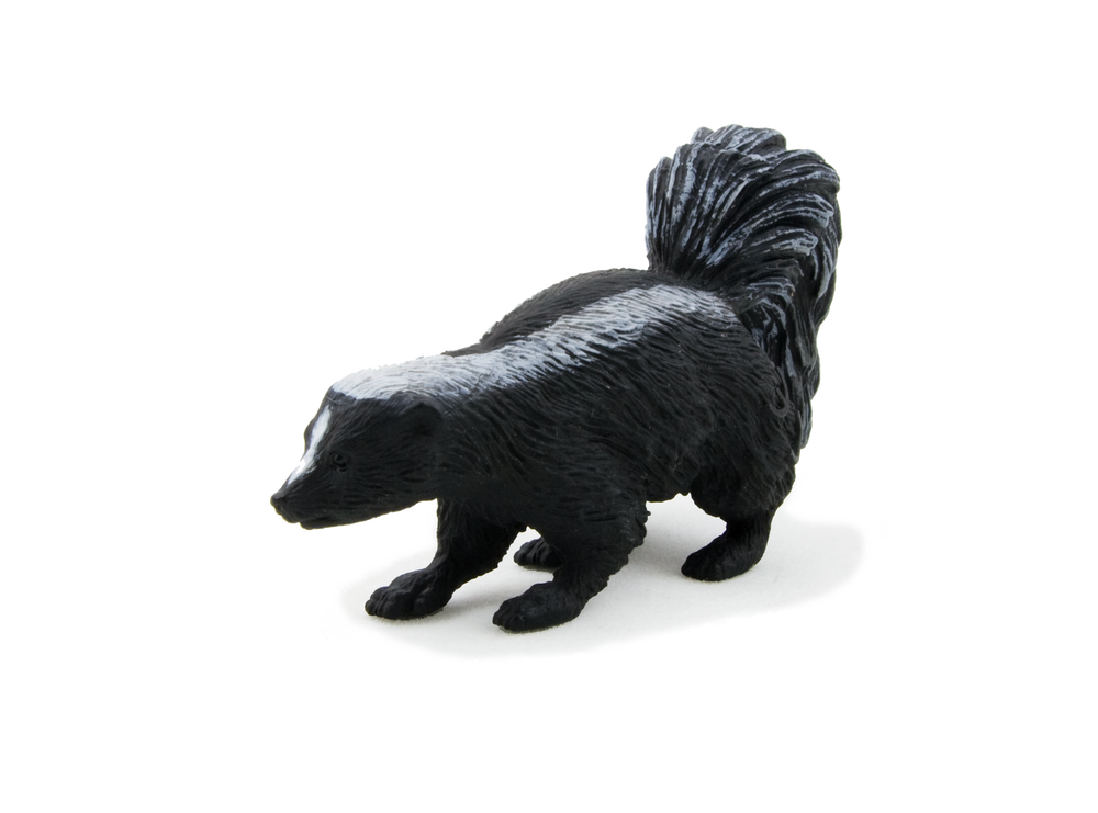 Skunk Toy Realistic Woodland Animal Figurine