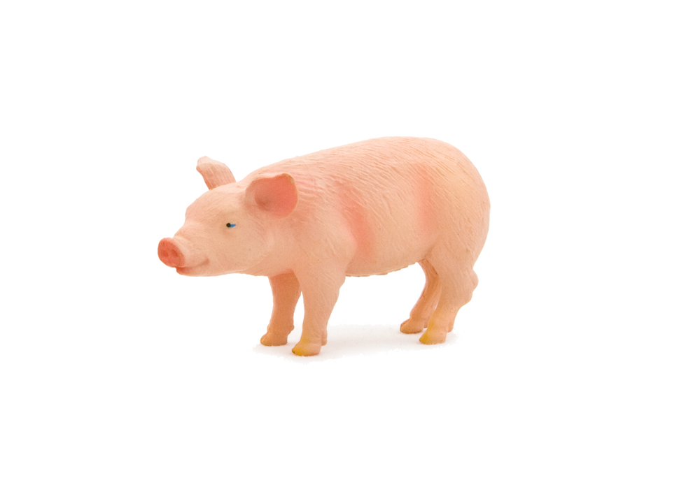 Piglet Toy Realistic Farm Animal Figurine